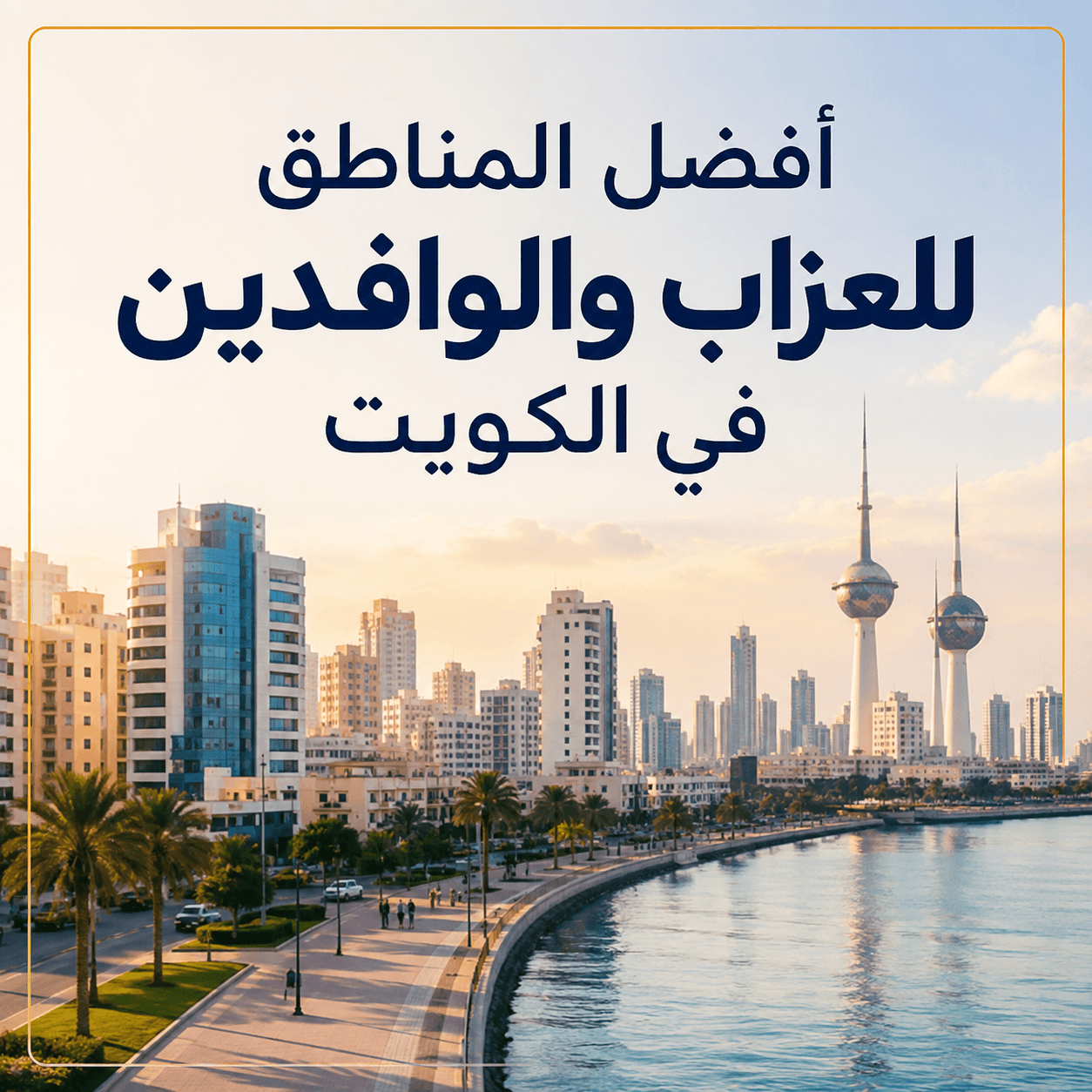 أفضل المناطق للعزاب والوافدين في الكويت