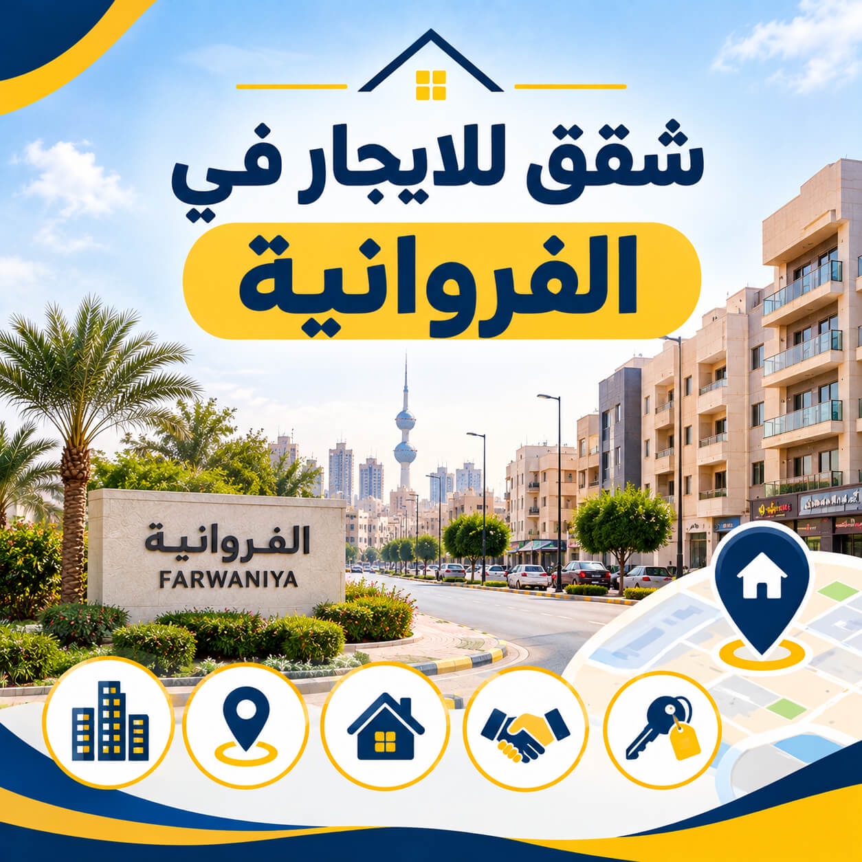 شقق للايجار في الفروانية