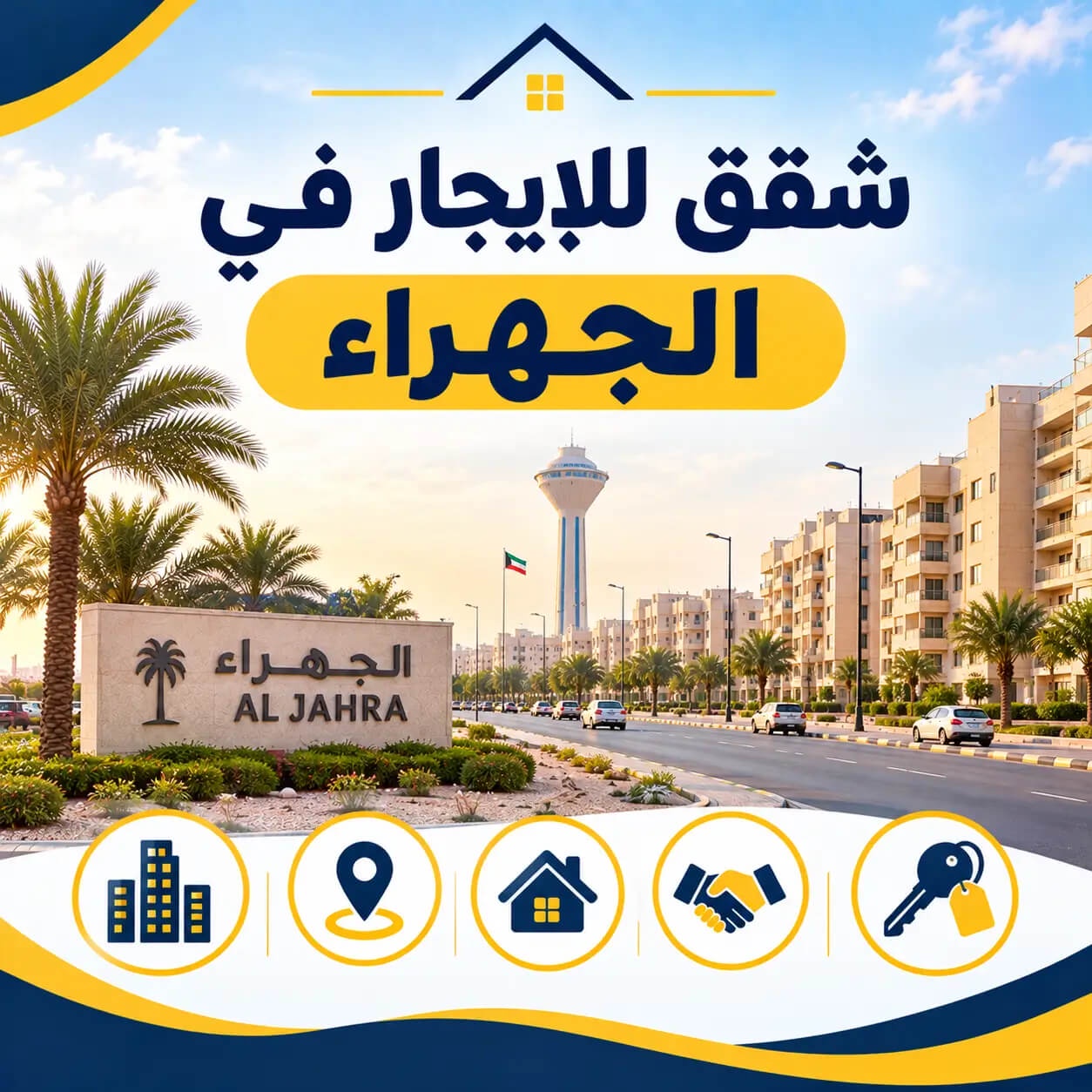 شقق للإيجار في الجهراء