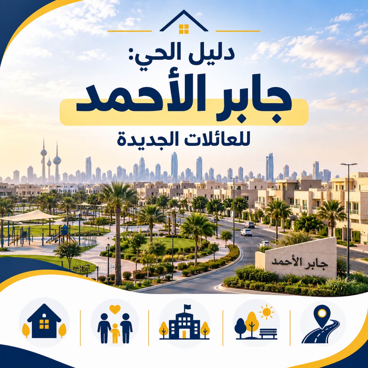 دليل الحي: جابر الأحمد للعائلات الجديدة