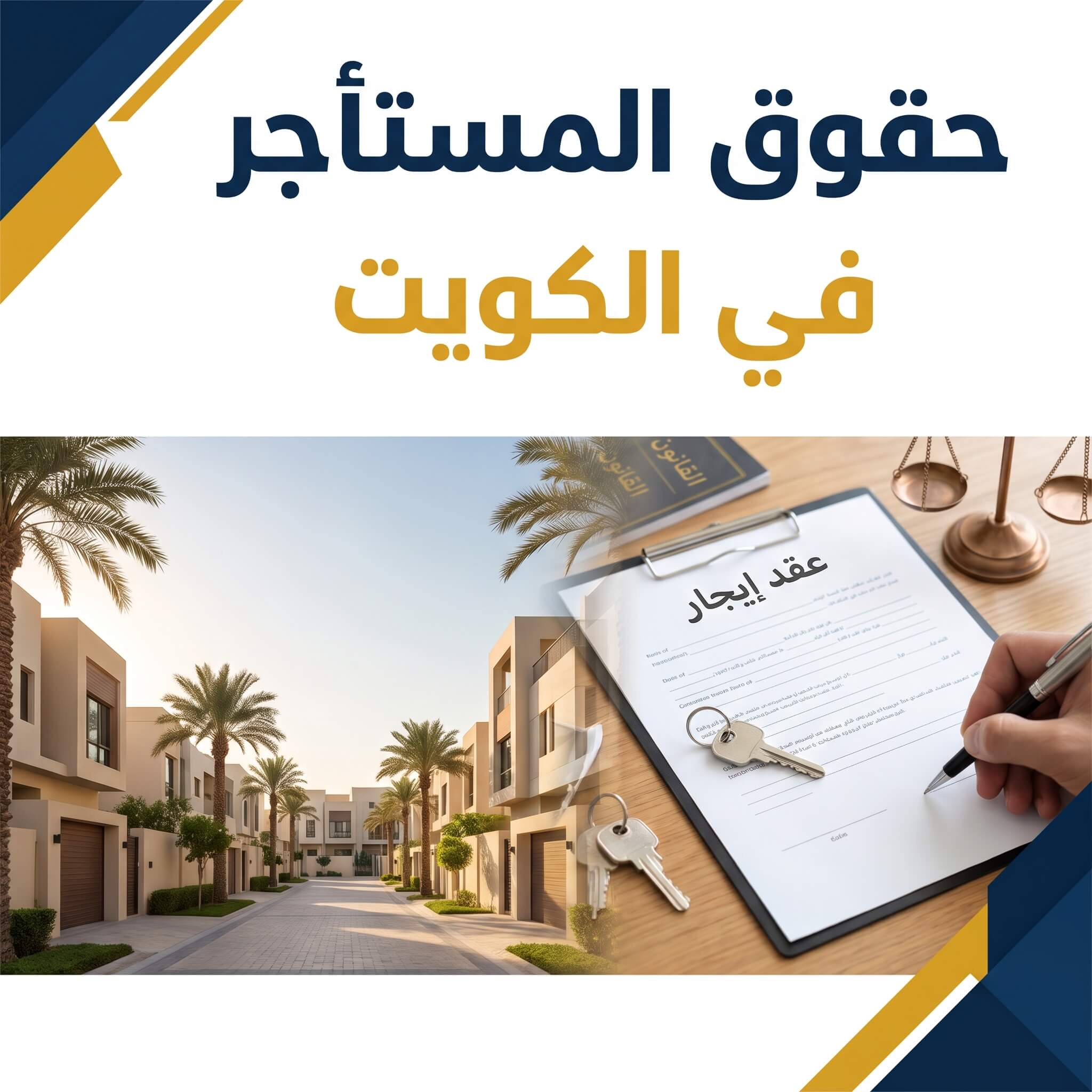 حقوق المستأجر في الكويت: دليل شامل لعقود الإيجار بعد التعديلات الجديدة 2026