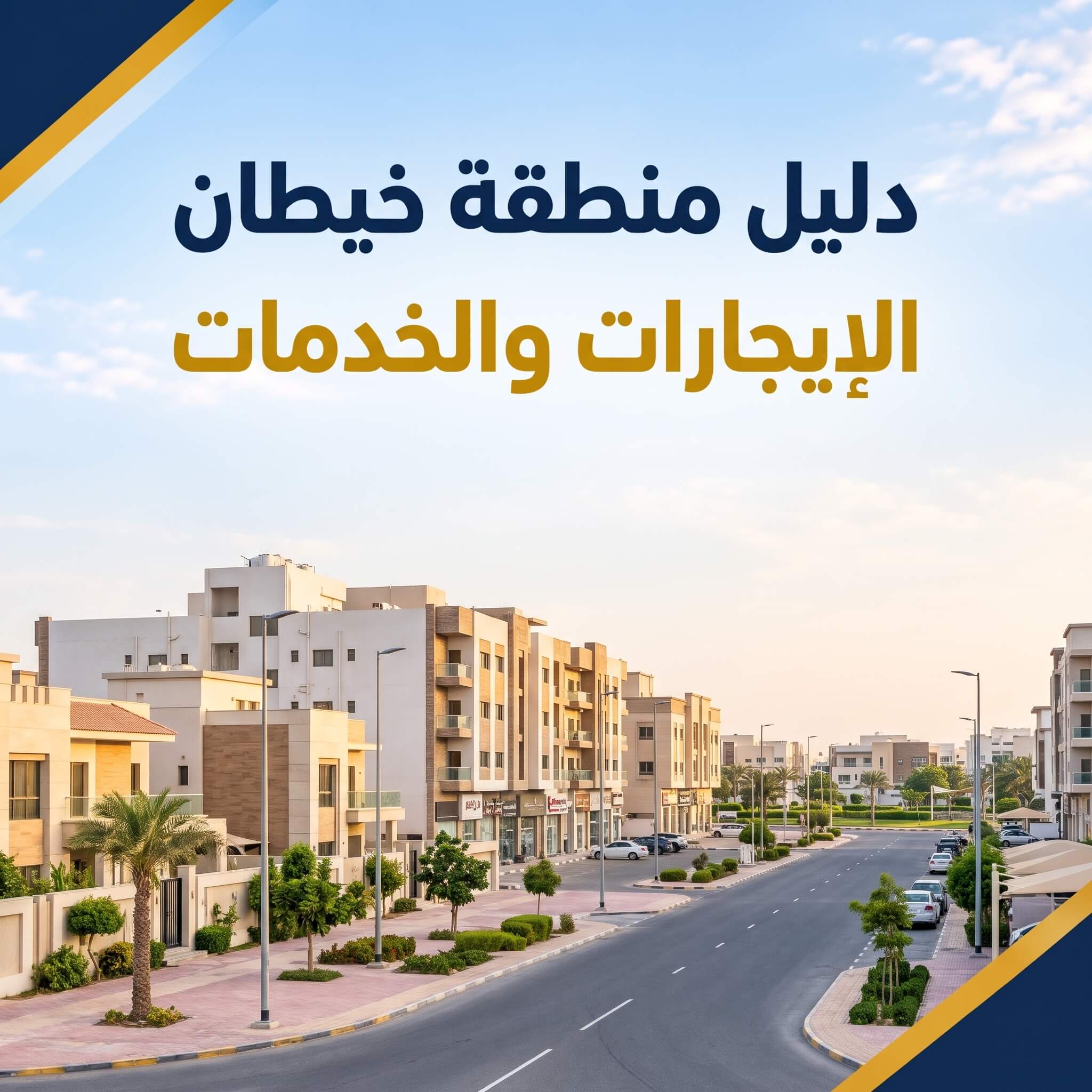 دليل منطقة خيطان: الإيجارات والخدمات
